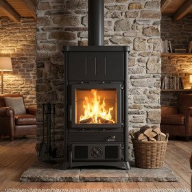 Poêle à bois Nordica Concita 2.0 Steel 11,8 kW