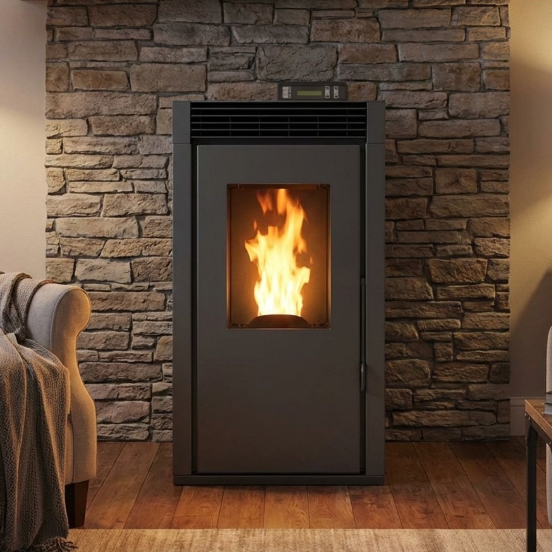 Poêle à granulé 7 kW étanche Marina 6