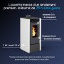 Poêle à granulés programmable​ Marina 11 étanche