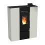 Poêle à granulés design moderne Linea VZ - 8 kW