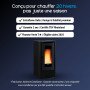 Poêle à granulés Teorema 10Kw