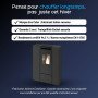Poêle à Granulé Compact Pia Can Up Eva Calor – 11 kW