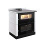 Cuisinière à bois 7 kW Verona XXL avec four 78 litres et vitre céramique
