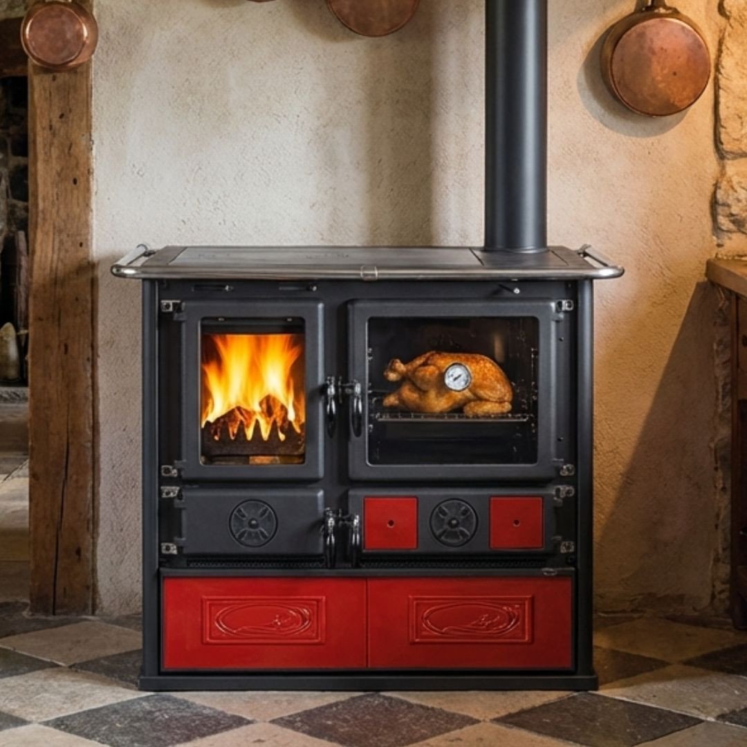 Cuisinière à bois Rosa 5.0 – 8,8 kW