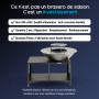 Avantages du brasero plancha extérieur Brasinox Fiesta 100 cm en acier et inox