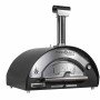 Four À Pizza Au Bois Arde Maxi Version De Table Avec Cheminée Vue De Face