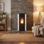 Poêle à Pellet Étanche Maxifree Linea VZ - 10 kW