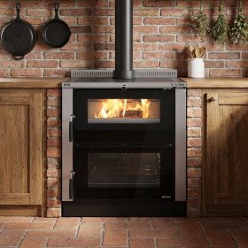 Cuisinière à Bois Encastrable 7 kW Verona XXL