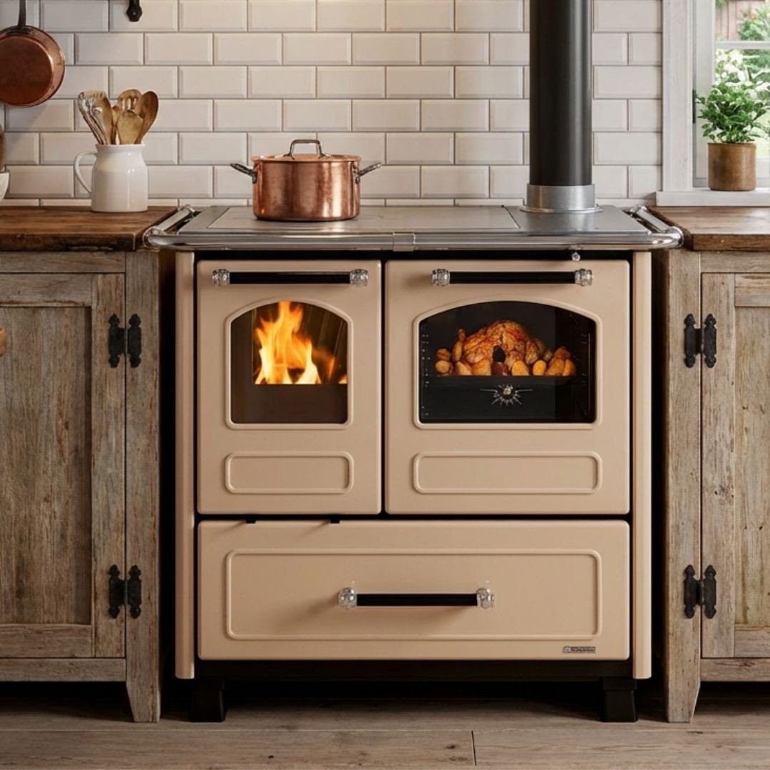 Cuisinière à Bois en fonte Family 7,5 kW