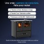 Cuisinière à Bois en fonte Family 7,5 kW