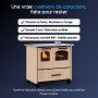 Cuisinière à Bois en fonte Family 7,5 kW