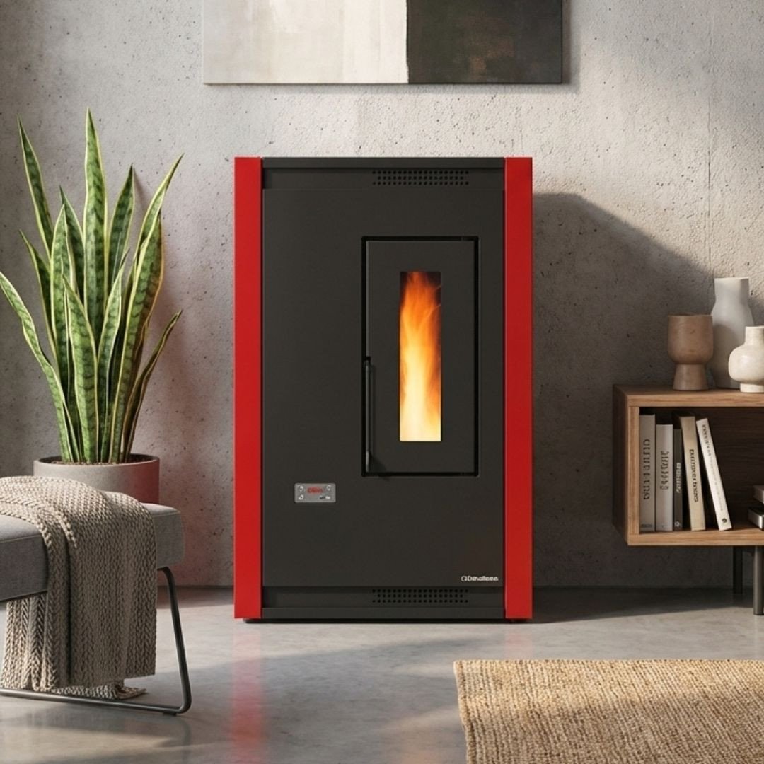 Poêle à granulés extra plat Luisella 5.0 - 6,5 kW