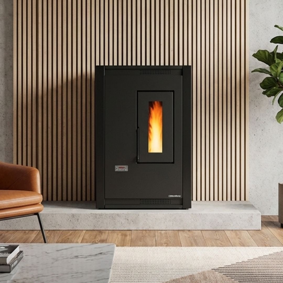 Poêle à granulés extra plat Luisella 5.0 - 6,5 kW