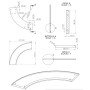Brasero plancha avec table en bois – Kit Fiesta Ø 75