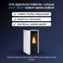 Poêle à granulés KETTY 5.0 ivoire La Nordica Extraflame garantie 2 ans