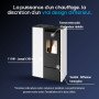 Poêle à granulés extra plat canalisable Eva Calor Pia - 11 kW