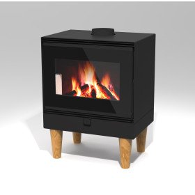 Poêle à bois Erable 10.8kw Linea vz