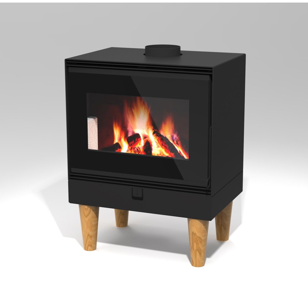 Poêle à bois Erable 10.8kw Linea vz