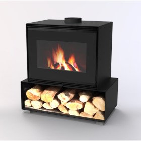 Poêle à bois Modele D 10.8kw Linea vz