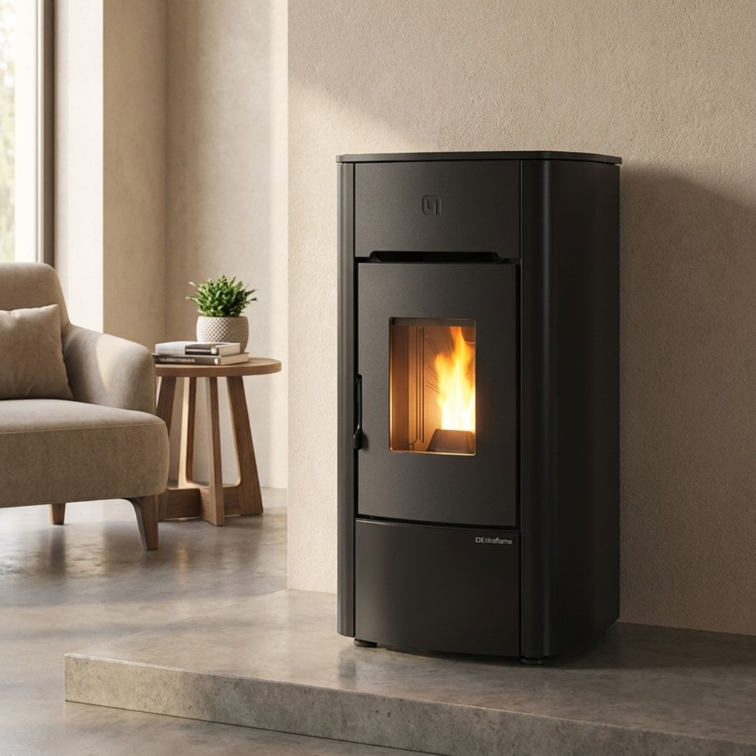 Poêle À Pellets Canalisable Mariella Plus AD 7 kW | Haute Performance