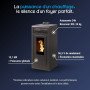 Poêle à granulés étanche sortie concentrique dessus Marina 13C
