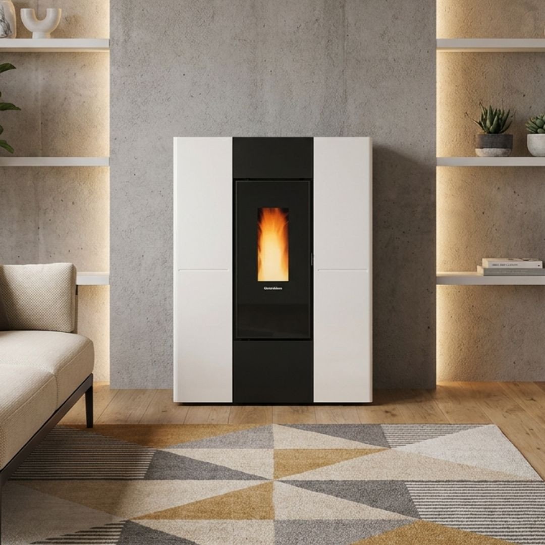 Poêle à Granulés Extra Plat Marilena Plus 5.0 - 8 kW