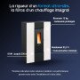 Poêle à Granulés Extra Plat Marilena Plus 5.0 - 8 kW