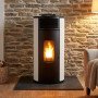 Poêle à Granulés Étanche Lorena 9 kW + kit ventouse