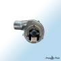 Extracteur de fumées métallique avec moteur centrifuge pour poêle à bois Kiara