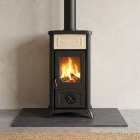 Poêle à bois Gemma Lean Ceramica 6,5 kW