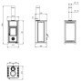 Poêle à bois compact Tea.16 – 7 kW