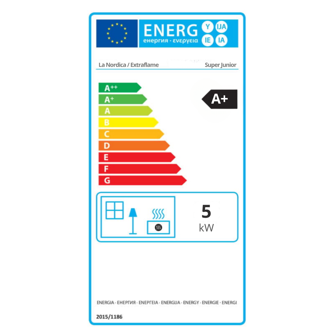 Poêle à bois Super Junior 5 kW | Compact et Efficace