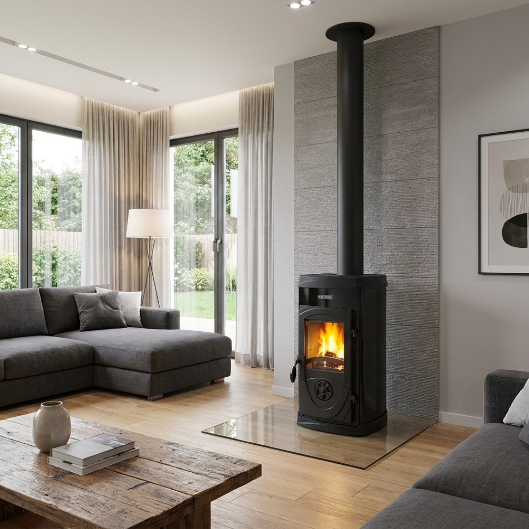 Poêle à bois Super Junior 5 kW | Compact et Efficace