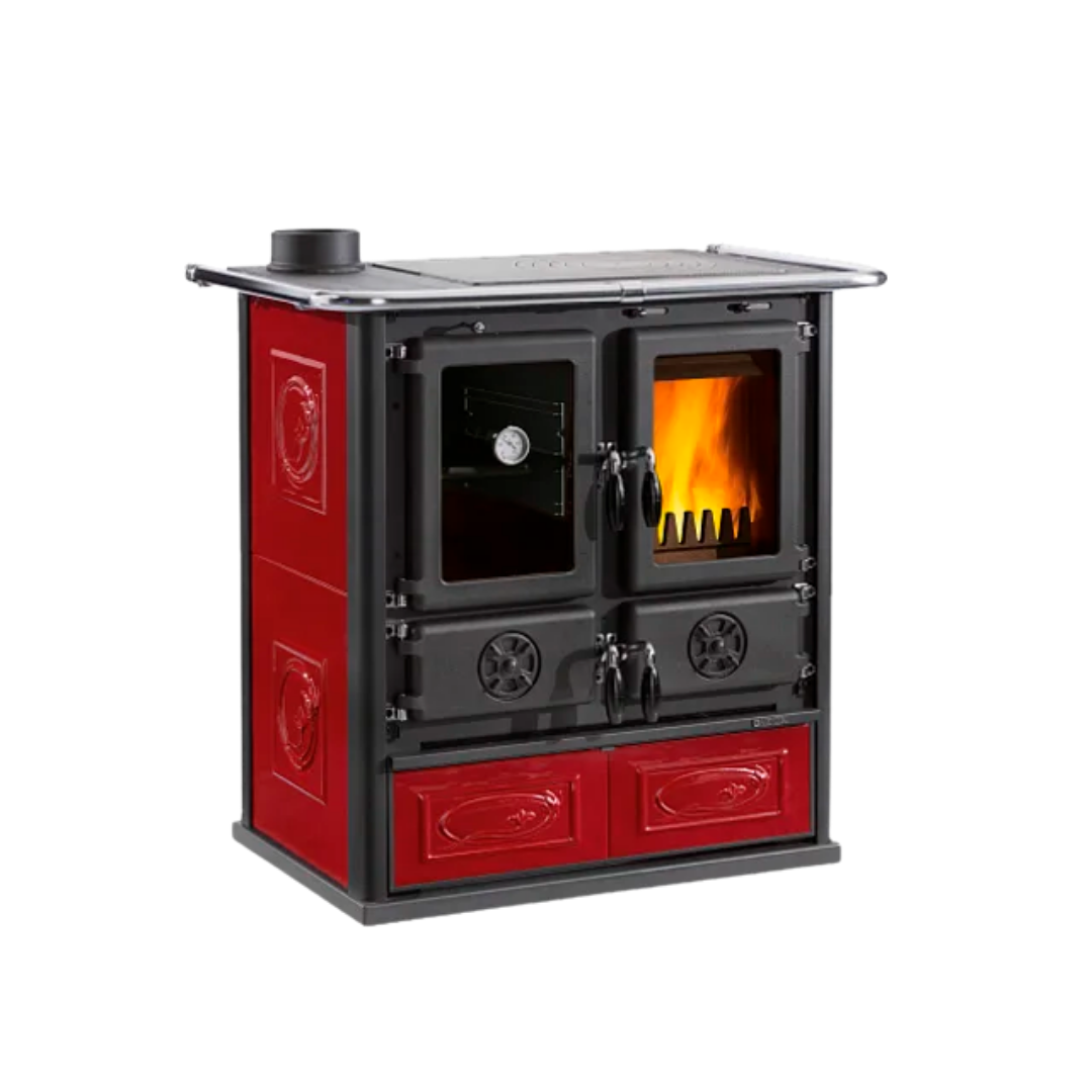 Cuisinière à Bois 7,9 kW Rosetta Sinistra | La Nordica Extraflame