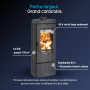Infographie des performances du poêle à bois Candy Lean 6,6 kW