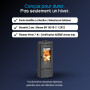 Avantages du poêle à bois en fonte émaillée Candy Lean 6,6 kW