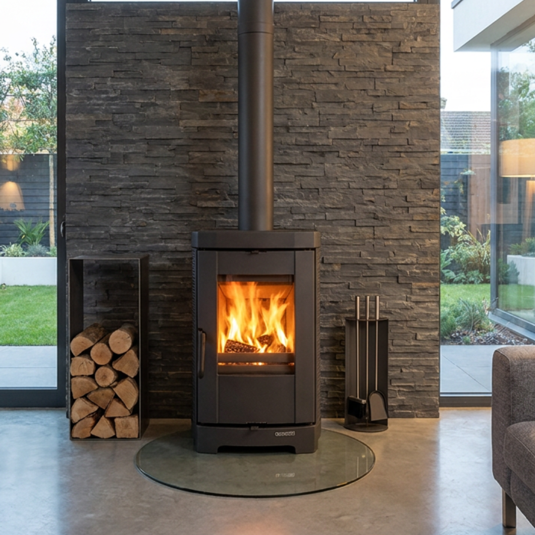Poêle à bois Brigitta GB 4,7 kW | La Nordica Extraflame