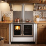 Cuisinière à Bois Encastrable Venezia 8,3 kW - La Nordica
