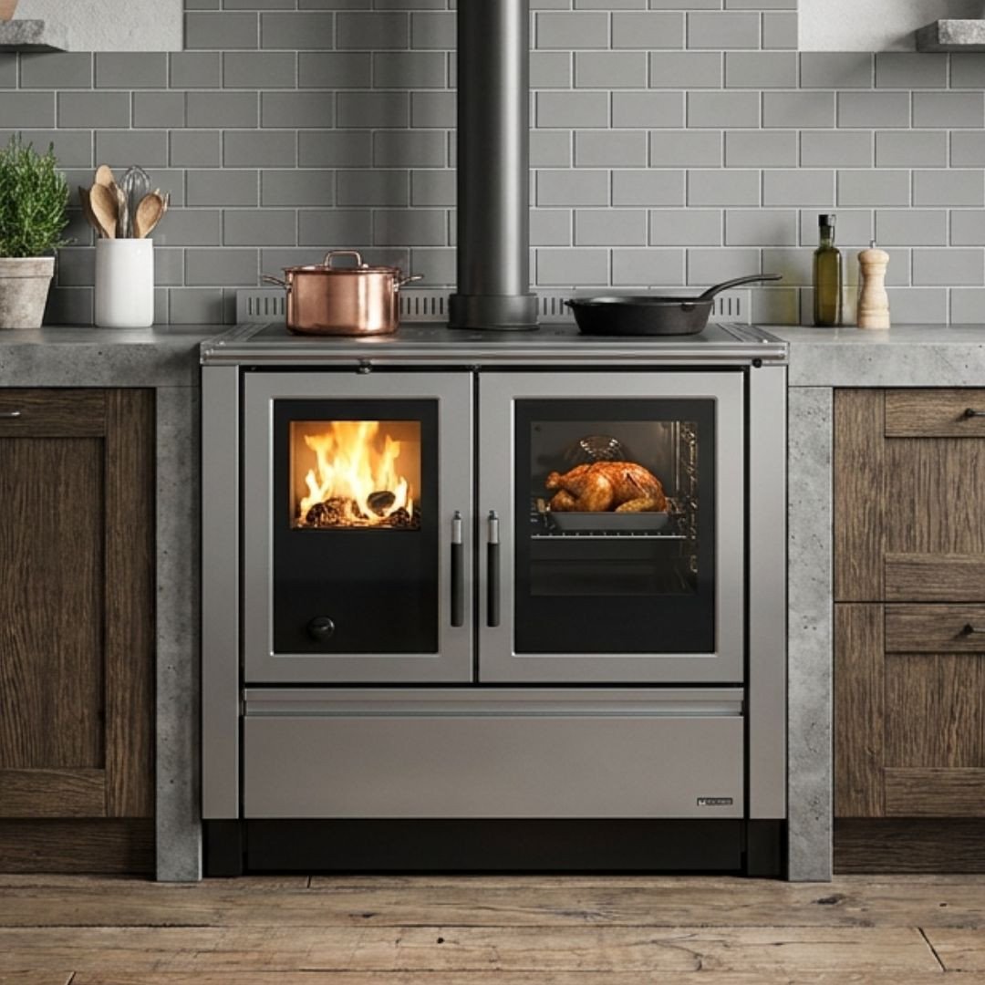 Cuisinière à bois encastrable Venezia 8.3Kw