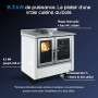 Cuisinière à Bois Encastrable Venezia 8,3 kW - La Nordica