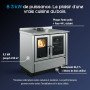 Cuisinière à bois encastrable Venezia 8.3Kw