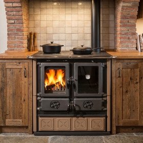 Cuisinière à Bois Rosetta Maiolica – 7,9 kW