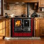 Cuisinière à Bois Rosetta Maiolica – 7,9 kW