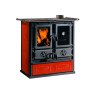 Cuisinière à Bois Rouge Rosetta 5.0 – 7,9 kW