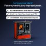Cuisinière à Bois Rouge Rosetta 5.0 – 7,9 kW