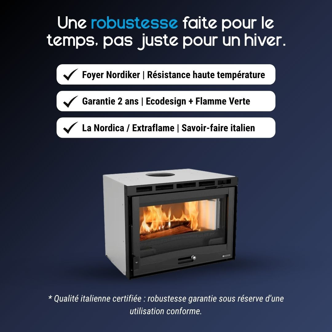 Insert à Bois La Nordica INSERTO 70 H49.16 6,7 kW | Top Prix