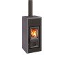 Poêle à Bois en Pierre Raccordable Asia 5.0 - 7 kW | La Nordica