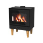 Poêle à bois Érable Bûche 50 cm - 10.8 kW | Linea VZ