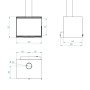 Insert à bois Ares Bûche 50 cm - 10.8 kW | Linea VZ