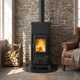 Poêle à Bois Raccordable Emiliana.165 Steel - 6,5 kW